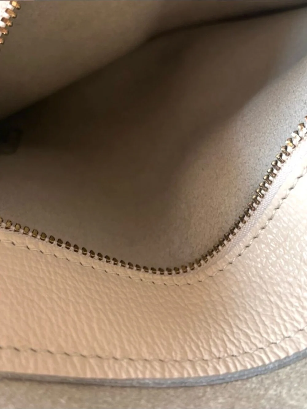 Cuyana Classic Leather Tote Ivory Pebbled Leather Large